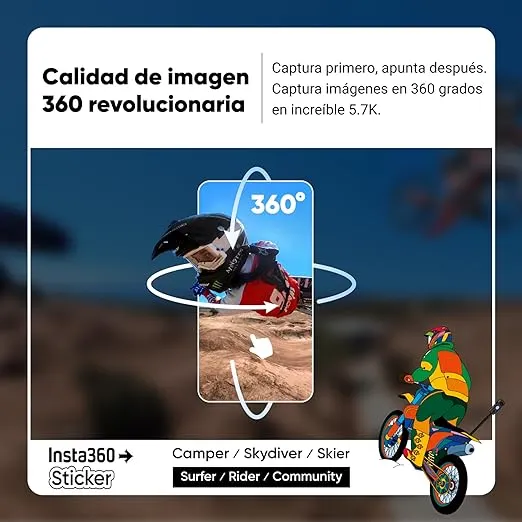 Insta360 X3 creadores